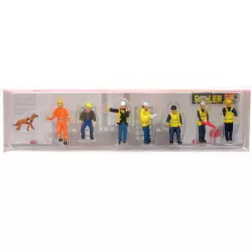 Ouvriers sur le port - HO 1/87 - FALLER 151645