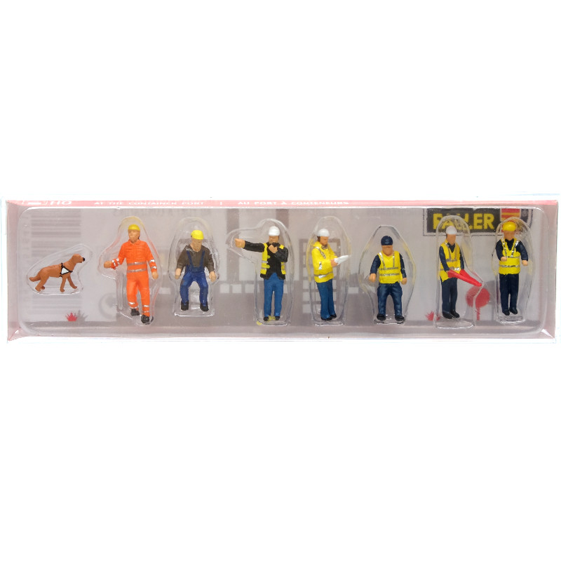 Ouvriers sur le port - HO 1/87 - FALLER 151645