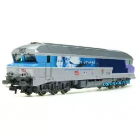 Locomotive diesel CC 72130 En voyage SNCF ép. V-VI - digitale son - HO 1/87 - ROCO 7310027