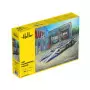Remorque pour transport de voiture - échelle 1/24 - HELLER 80774