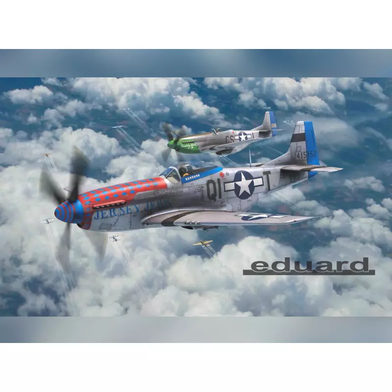Combo P-51D Mustang, Limited Edition - 1/72 - EDUARD 2147