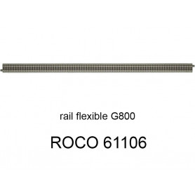 Rail flexible G800 785 mm voie Geoline HO - ROCO 61106