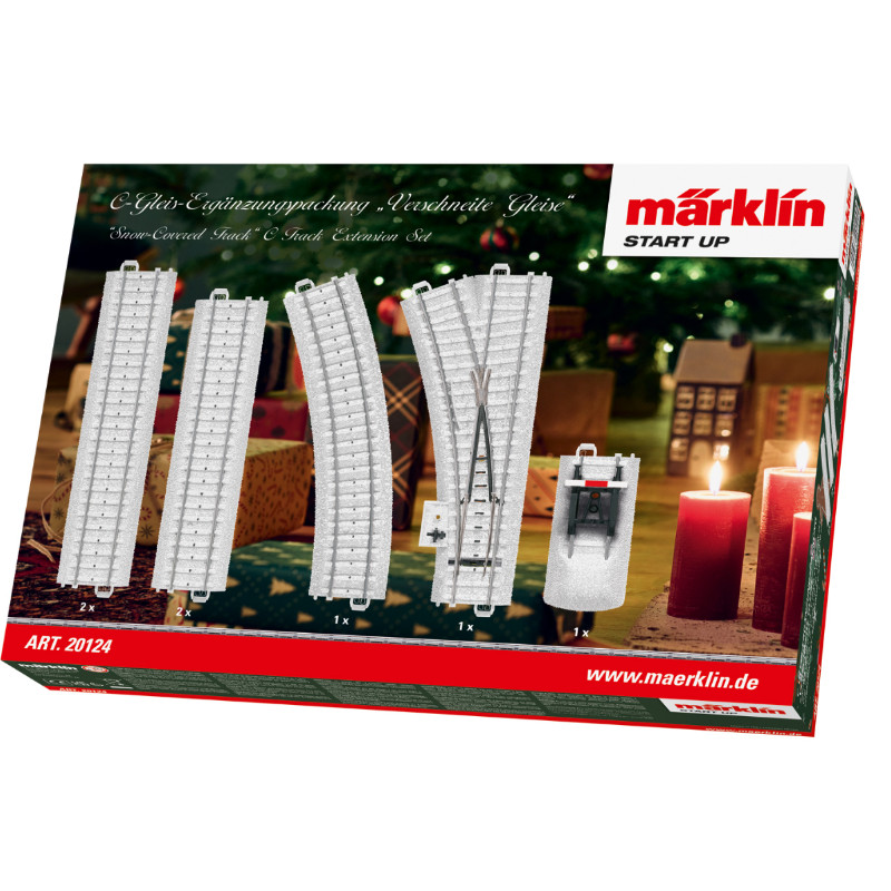 Coffret d'extension voie C Noël Start up - HO 1/87 - Märklin 20124