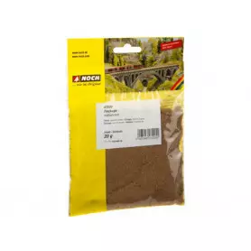 Flocage mousse marron moyen 20 g - HO 1/87 - NOCH 07225