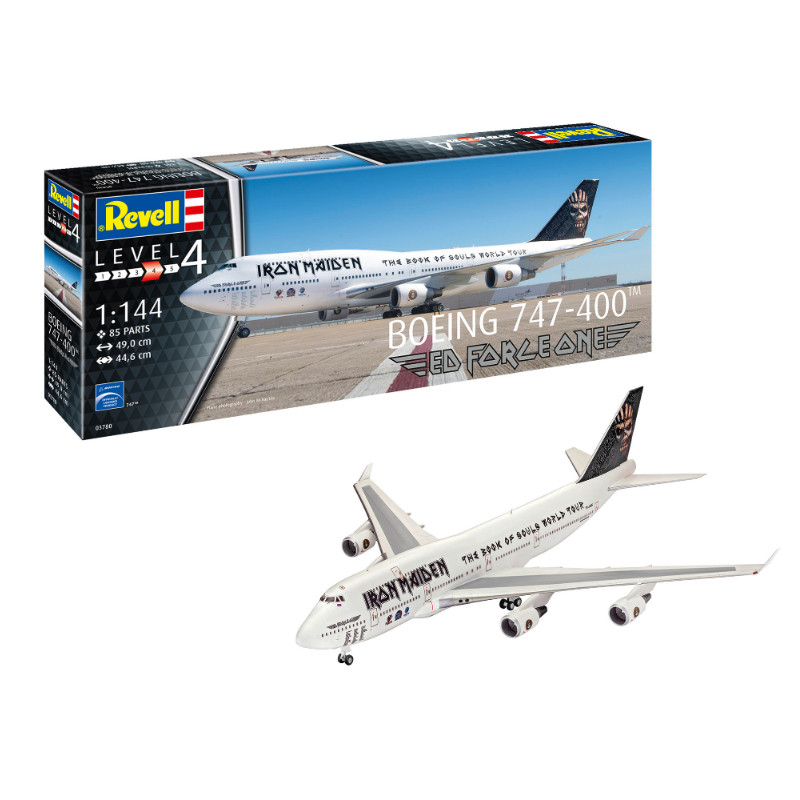 Boeing 747-400 Ed Force One - échelle 1/144 - REVELL 03780