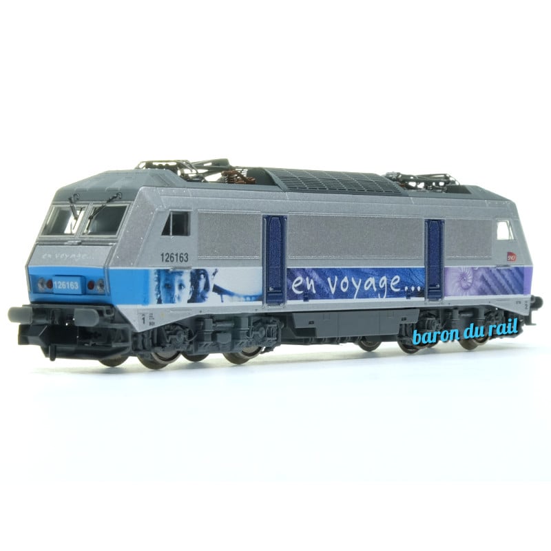 Locomotive BB 126163 En Voyage, SNCF ép VI - analogique - N 1/160 - FLEISCHMANN 7560020