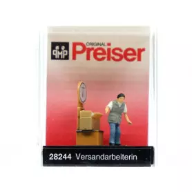 Employée au service d'expédition - HO 1/87 - PREISER 28244