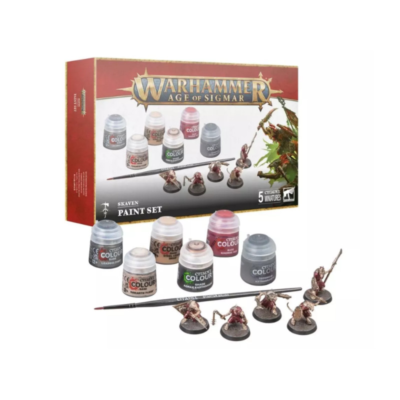 Set de peinture Skaven - Age Of Sigmar - 60-09