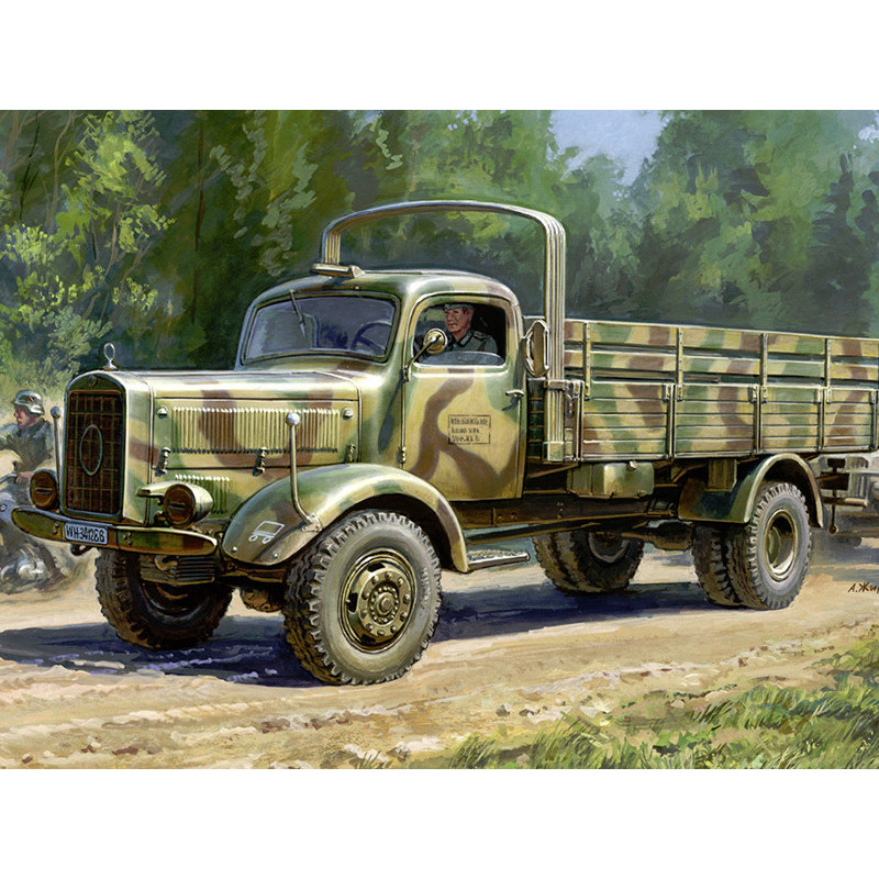 Camion Mercedes L4500A - 1/35 - ZVEZDA 3596