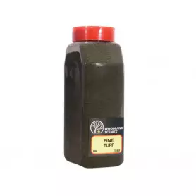 Turf fin sol vert foncé - Shaker 945 cm³ Woodland Scenics T1341