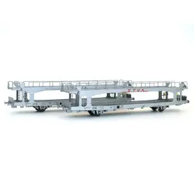 2x wagons porte autos TA 60 Less STVA longs SNCF Ep IV-V - HO - LS Models 30701