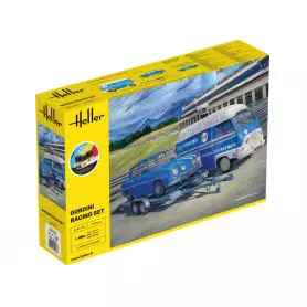 Set Gordini Racing kit complet - échelle 1/24 - HELLER 52328