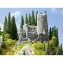 Ruine de château avec tour - HO 1/87 - NOCH 58605