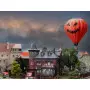 Action Set Halloween maison hantée et montgolfière - HO 1/87 - FALLER 190034