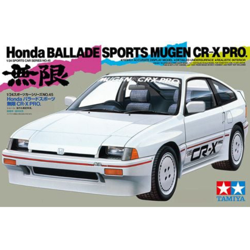 Honda Ballade Sports Mugen - échelle 1/24 - TAMIYA 24045