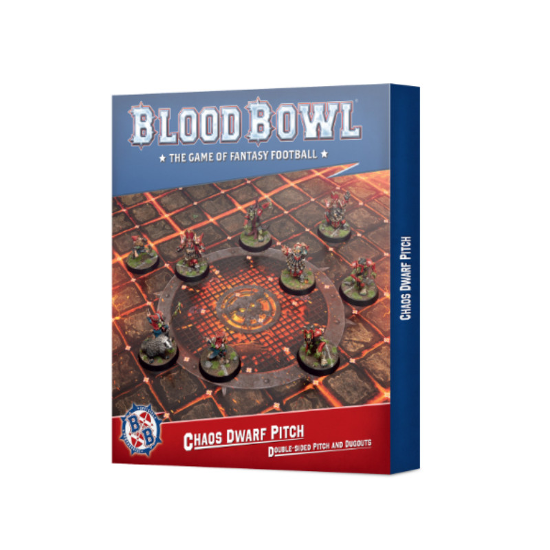 Blood Bowl Equipe de Nains du Chaos Set de Terrains et de Fosses Double face - 202-46