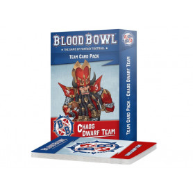 Blood Bowl Chaos Dwarf Team - Card Pack (Anglais) - 202-47