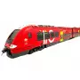 AGC Z27871 / Z27872, 4 éléments, livrée LIO "Occitanie" SNCF - ép VI - analogique - HO 1/87 - LS Models 10080