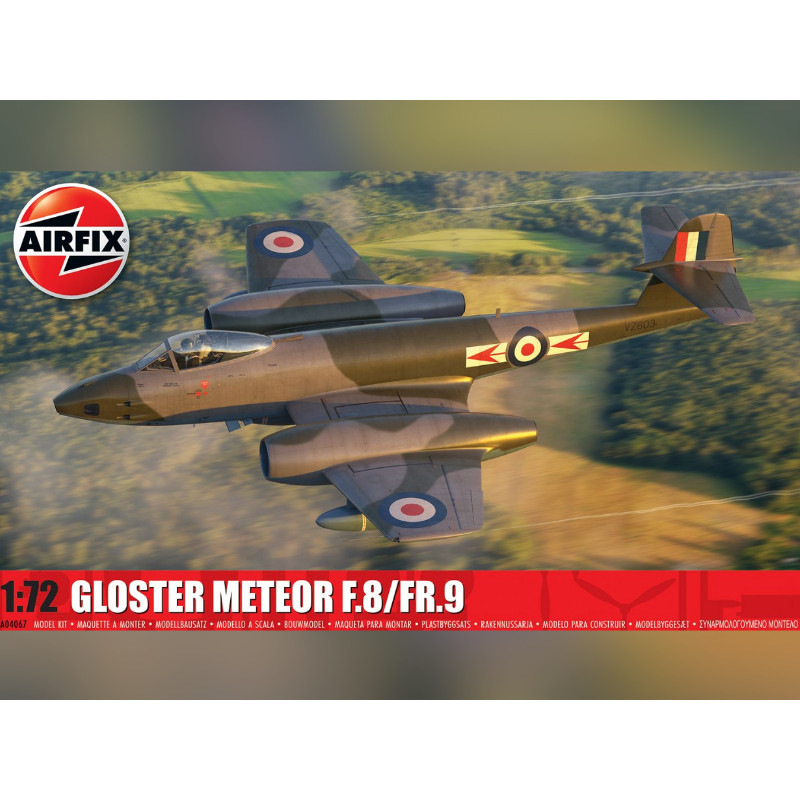 Gloster Meteor F.8/FR.9 - 1/72 - AIRFIX A04067