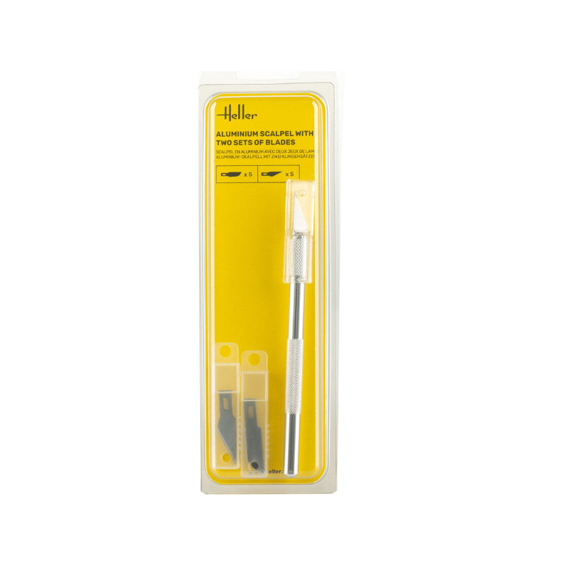 Couteau de modéliste + 10 lames - HELLER 99009