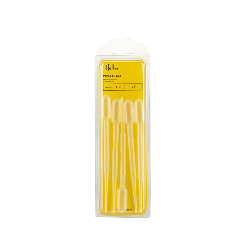 5x pipettes de 2ml - HELLER 99016