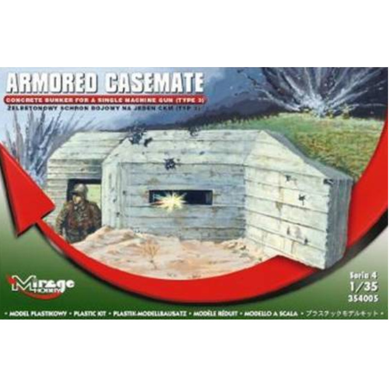 Bunker - 1/35 - MIRAGE HOBBY 354005