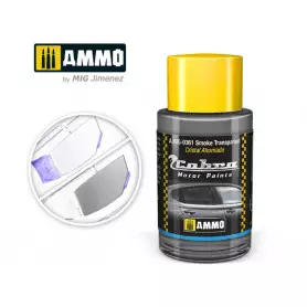 Peinture Cobra fumé transparent – 30 ml - AMMO MIG 0361