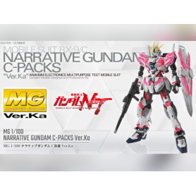 Gundam Gunpla Mg 1/100 Narrative Gundam C-Packs Ver.Ka - BANDAI