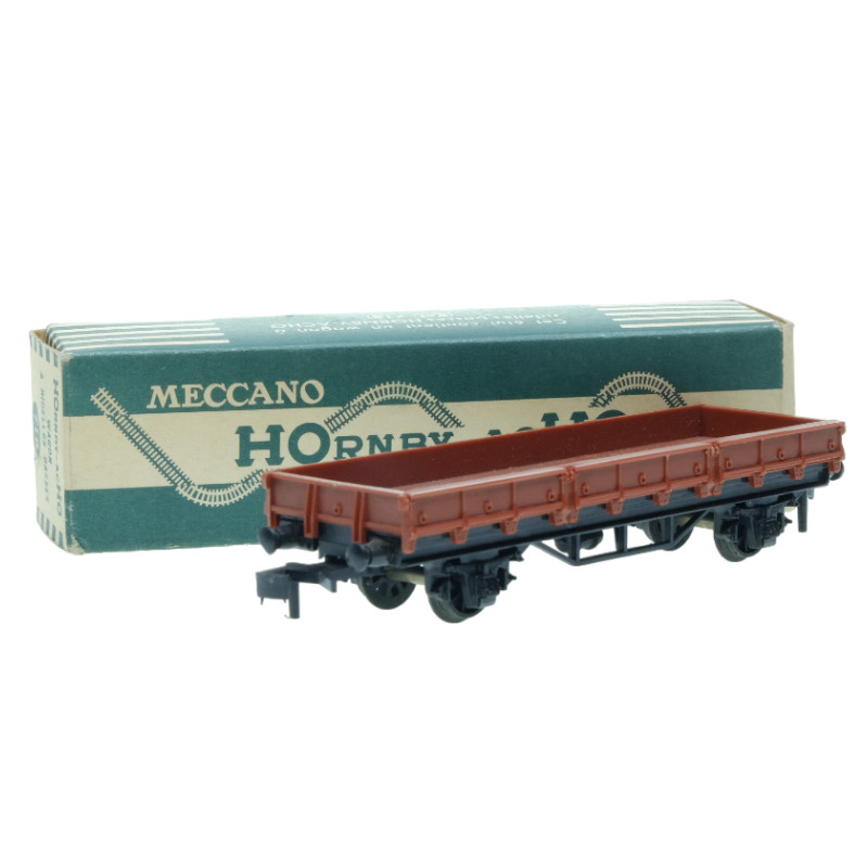 REE Boite vide pour Wagon Plat TP 6 ridelles VB SNCF ep III HO 1/87