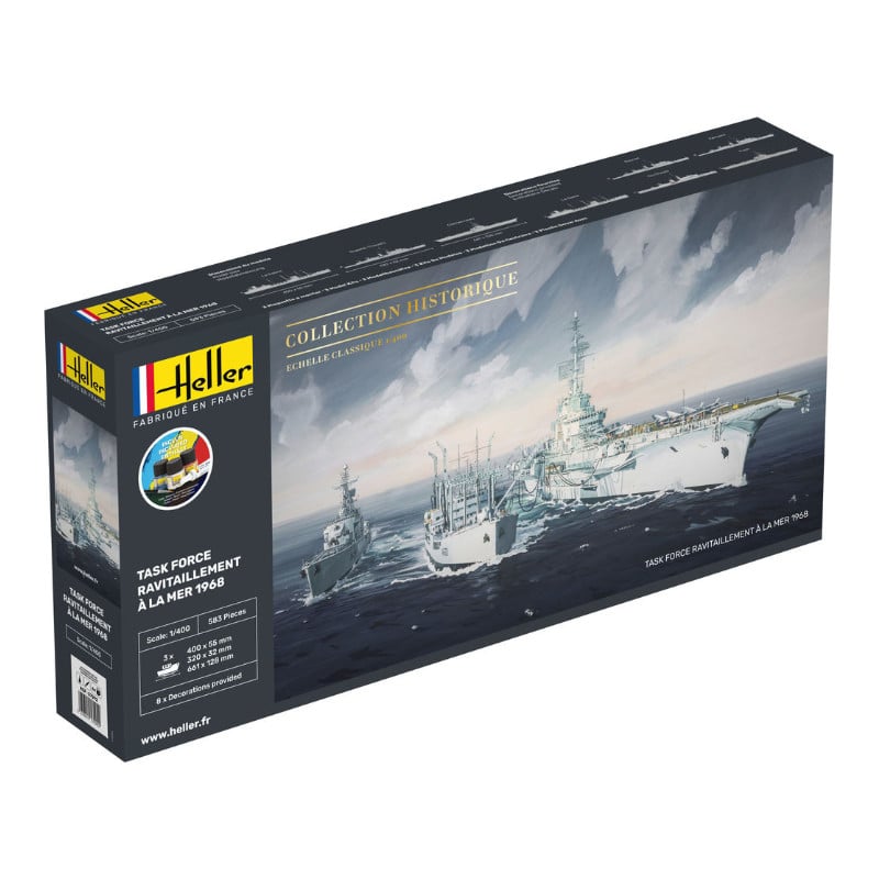 Task Force ravitaillement à la mer Kit complet - 1/400 - HELLER 57092