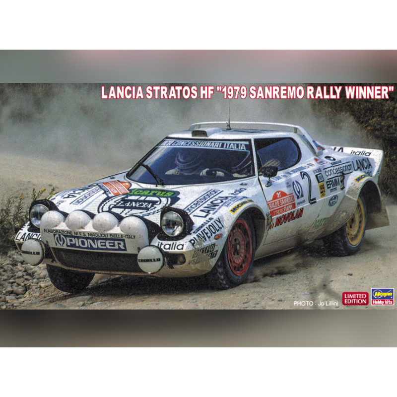 Lancia Stratos HF 1979 SANREMO - 1/24 - HASEGAWA 20440