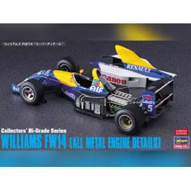 Renault williams FW14 Edition Limitée pièces en métal - 1/24 - HASEGAWA 51049