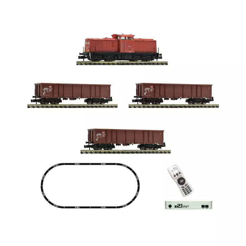 Coffret numérique z21 : train de marchandises diesel DB - N 1/160 - FLEISCHMANN 5170005