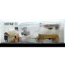 Stand de vente de pommes de terre - HO 1/87 - PREISER 10742