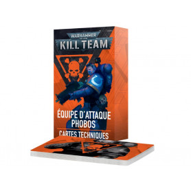 Kill Team Equipe d'attaque Phobos - Cartes Techniques - Wahrammer 40'000 103-62
