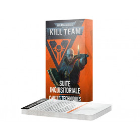 Kill Team Suite Inquisitoriale - Cartes Techniques - Wahrammer 40'000 103-72