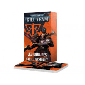 Kill Team Légionnaires - Cartes Techniques - Wahrammer 40'000 103-60