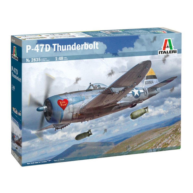 P-47D Thunderbolt - échelle 1/48 - ITALERI 2835