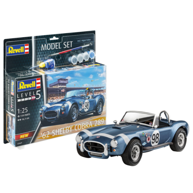 Shelby Cobra 289 1967 Kit complet échelle 1/24 - REVELL 67669