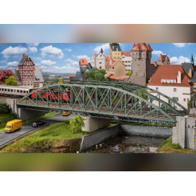 Pont en arc, 2 voies - HO 1/87 - FALLER 120507