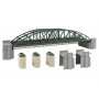 Pont en arc, 2 voies - HO 1/87 - FALLER 120507