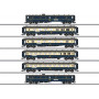 Coffret 6x voitures Pullman EDELWEISS ép II - HO 1/87 - TRIX 26470