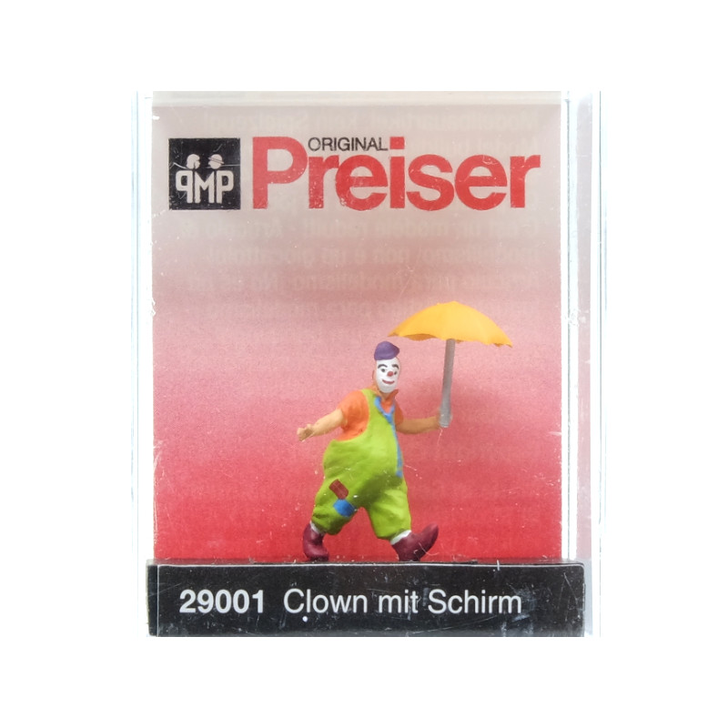 Clown avec parapluie - HO 1/87 - PREISER 29001