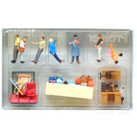 Vide greniers - HO 1/87 - PREISER 10623