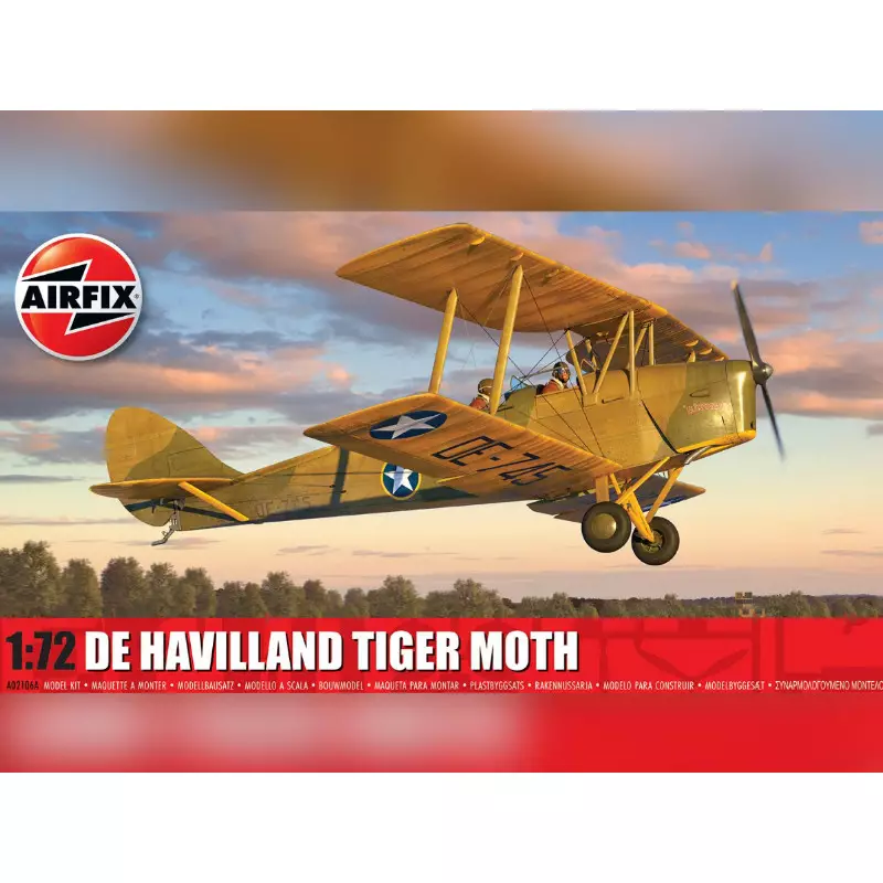 De Havilland Tiger Moth - 1/72 - AIRFIX A02106A