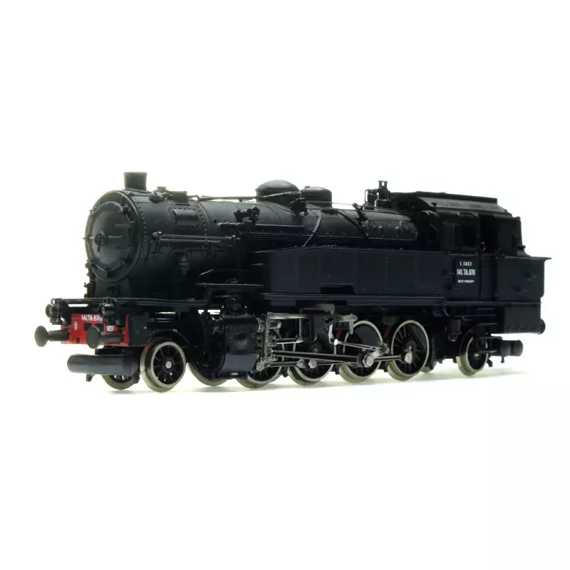 Locomotive vapeur 141 TA 670 digitalisée - HO 1/87 - ROCO 4122