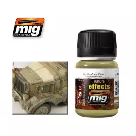 Peinture à effet, poussière nord africaine – 35 ml - AMMO MIG 1404