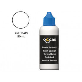 Vernis satiné pour maquette bois 50ml - OCCRE 19419