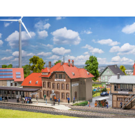Set action gare - HO 1/87 - FALLER 190035