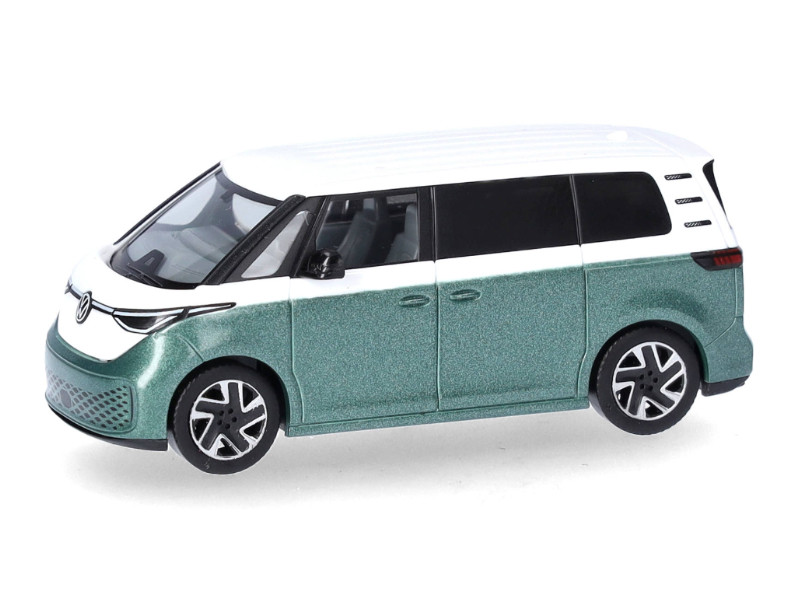 HERPA Volkswagen ID Buzz, blanc /vert métallisé - HO 1/87 - HERPA 431132